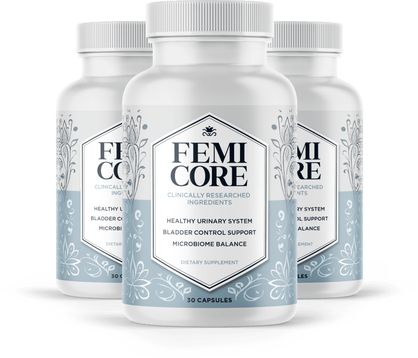 FemiCore 3 bottles package placeholder
